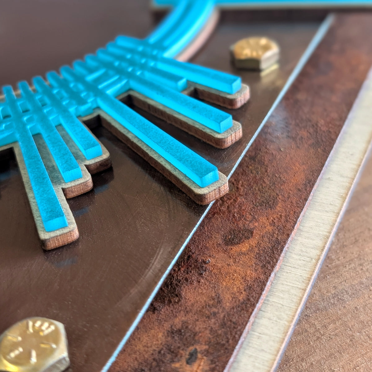 Steel Echoes-Turquoise