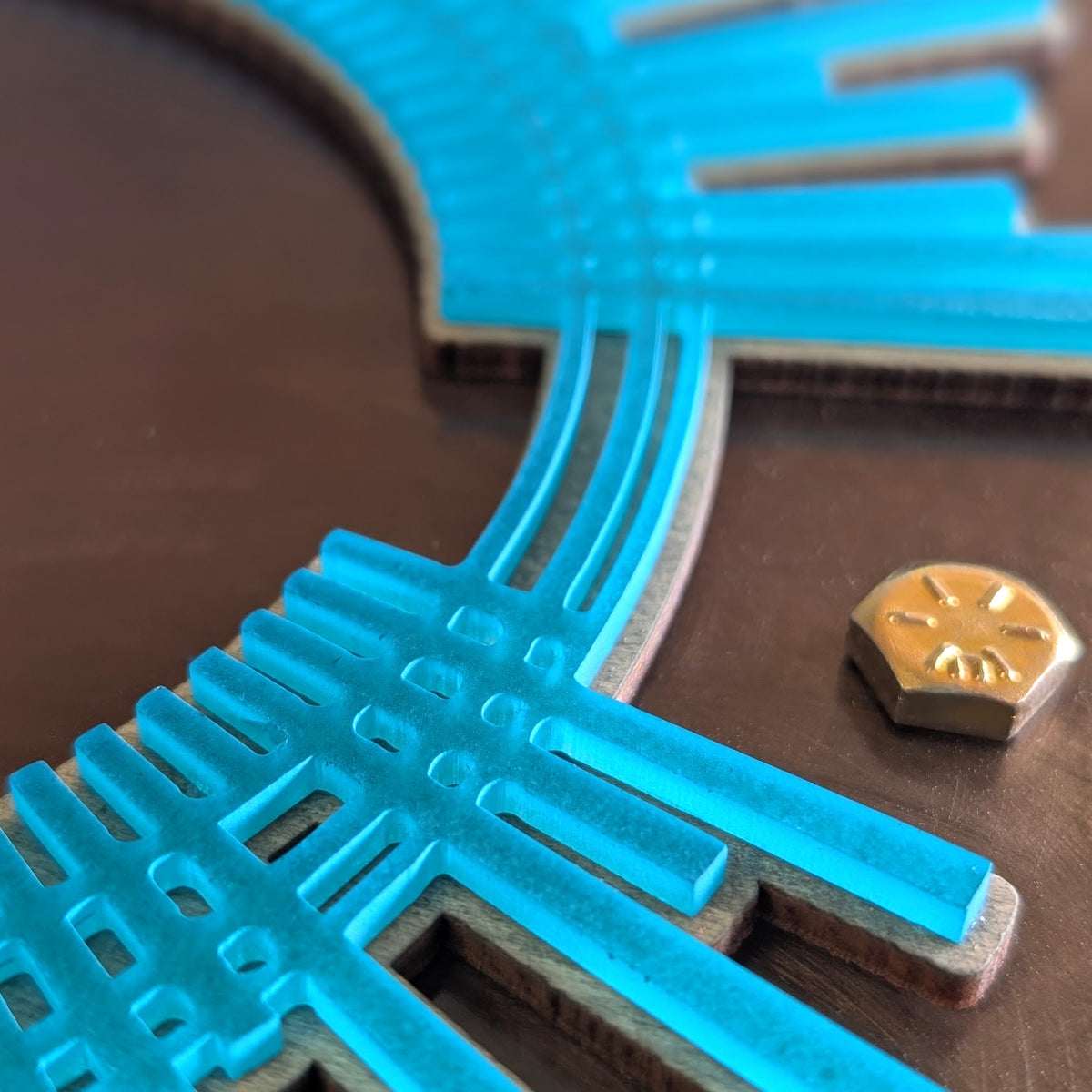 Steel Echoes-Turquoise