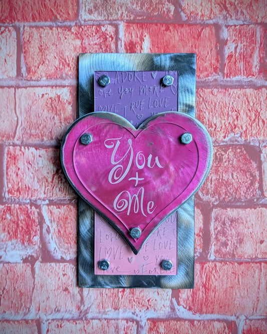 Steel Valentine Wall Art "True Love"