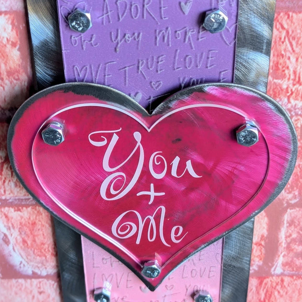 Steel Heart--Industrial Metal Wall Sculpture