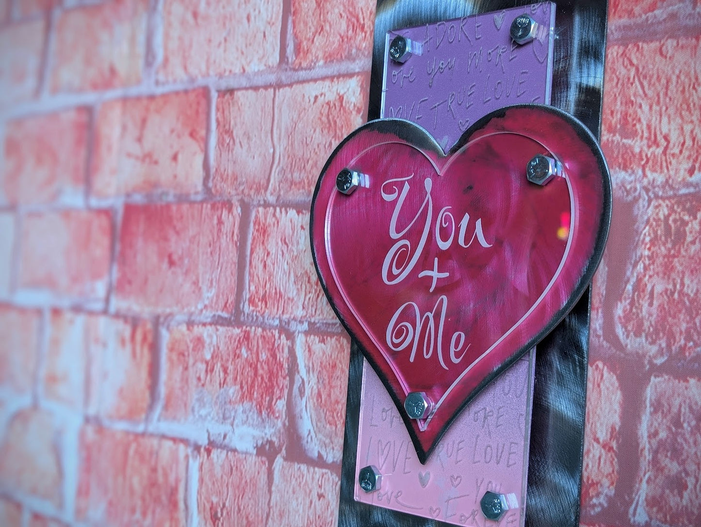 Steel Heart--Industrial Metal Wall Sculpture