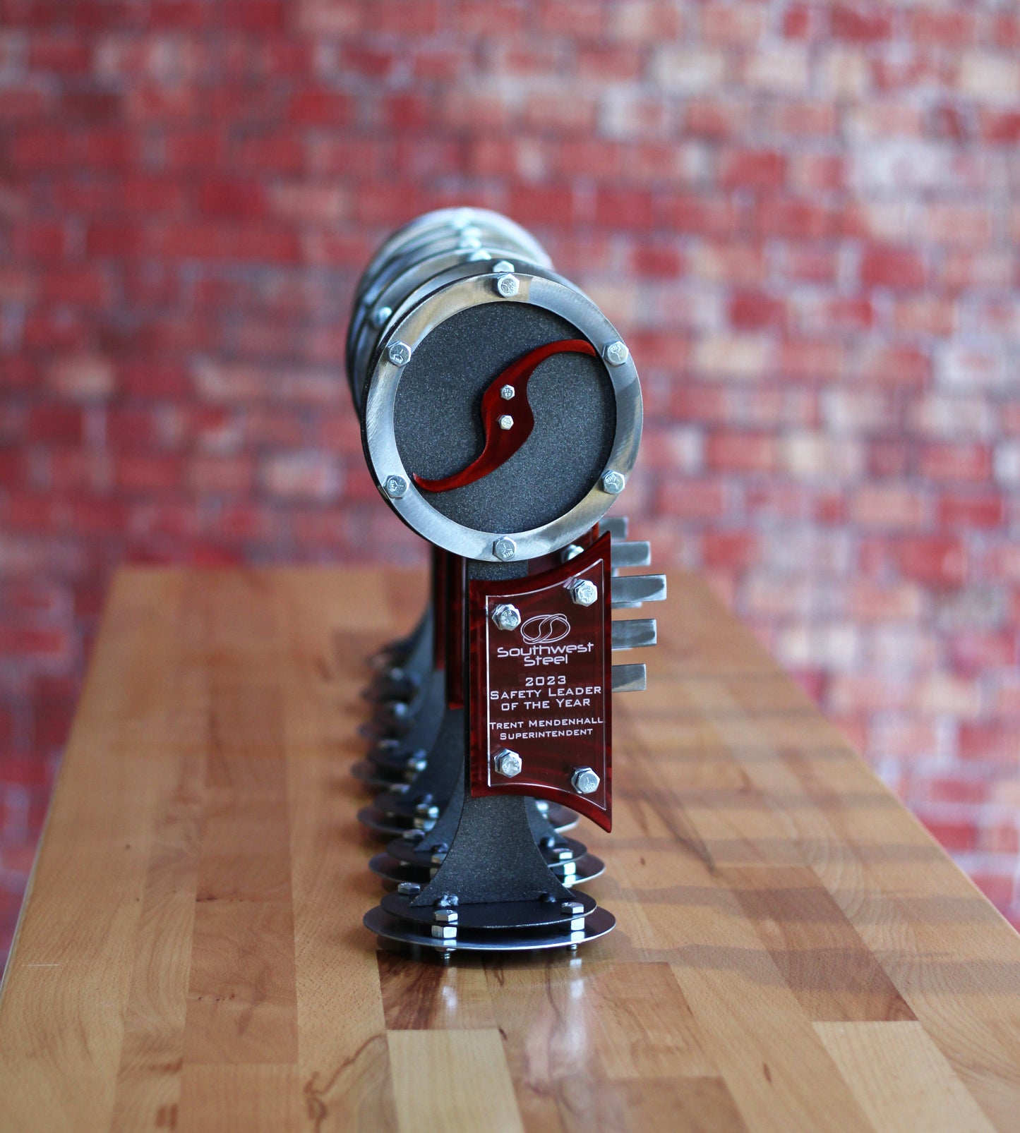 "Beacon 66" Custom Metal Trophy