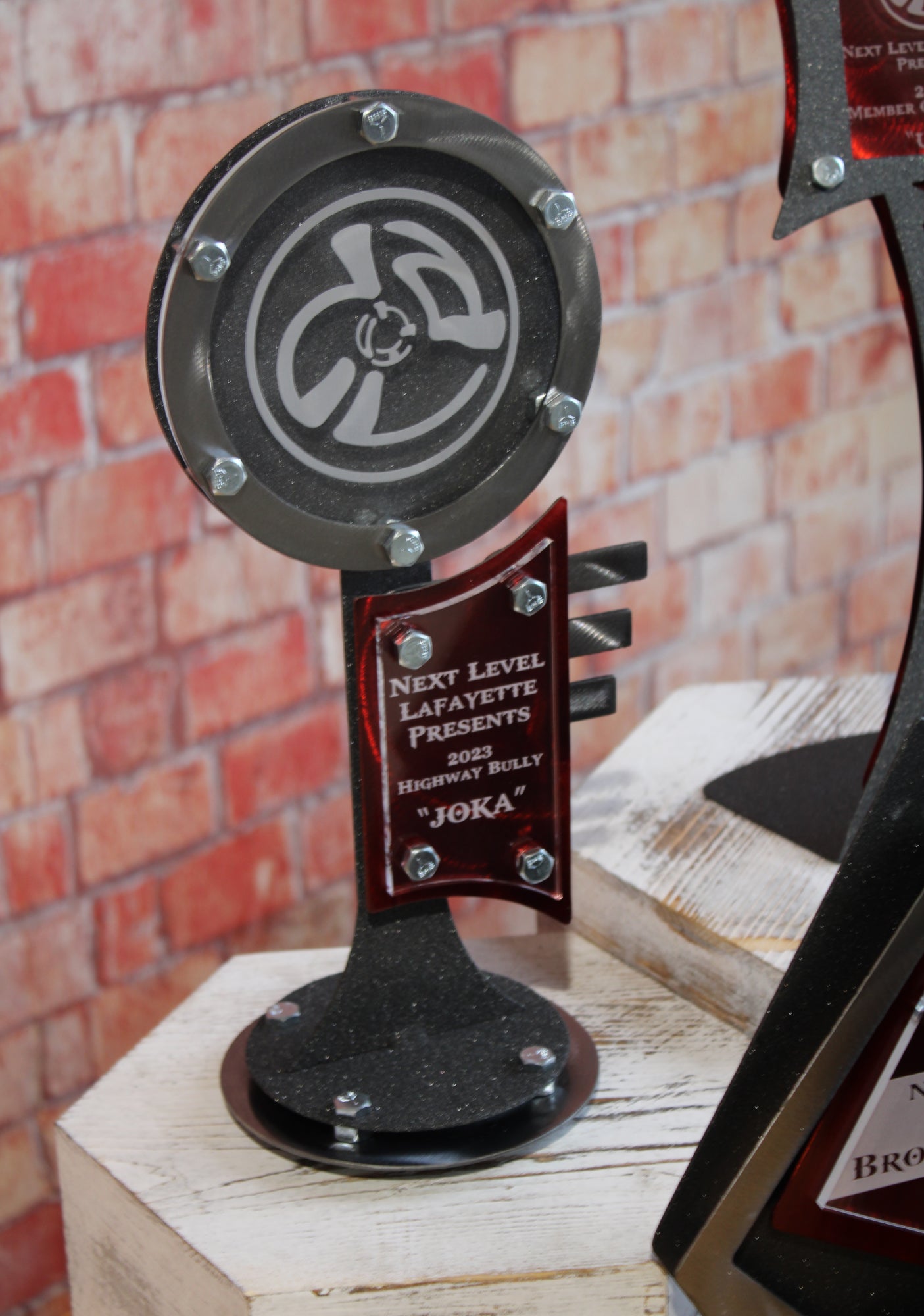 "Beacon 66" Custom Metal Trophy